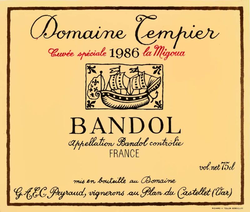 Bandol-Tempier-Migoua 1986.jpg